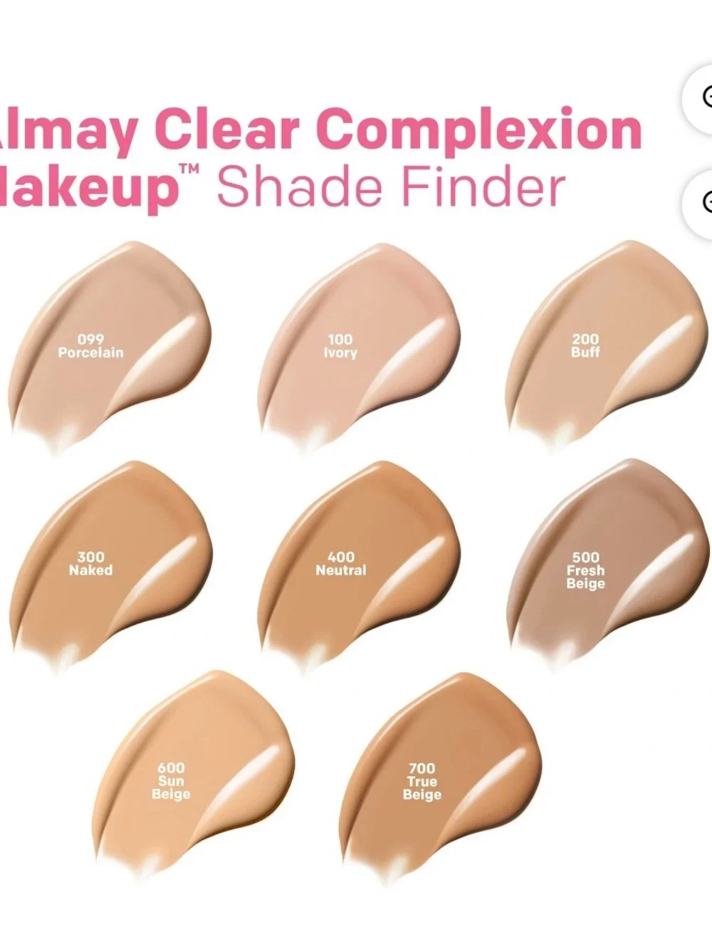 Almay Clear Complexion Makeup Liquid Foundation - Natural Tan 710